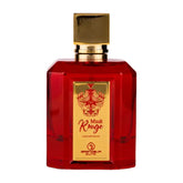 Rode parfumfles met gouden accenten van Eau de Parfum Musk Rouge Concentrate
